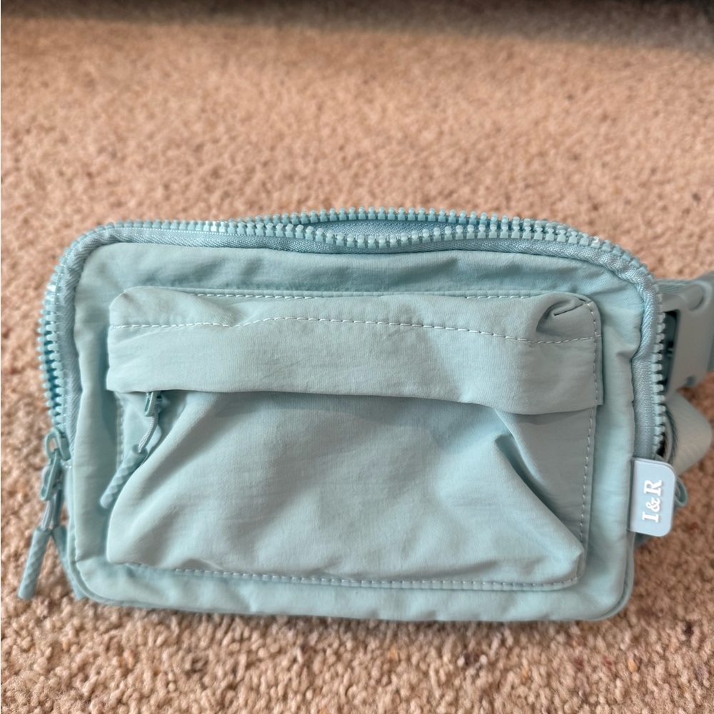 Light Blue Belt Bag